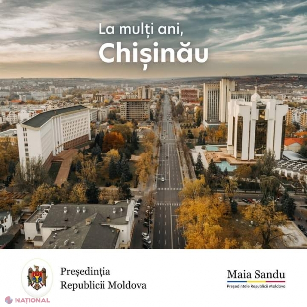 Maia Sandu: „Chișinăul este orașul care știe să sărbătorească și să se bucure, dar știe și să LUPTE, atunci când libertățile îi sunt puse în pericol”