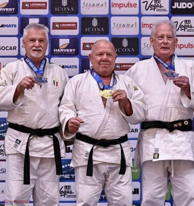 Judocanul Mihail Maler, pentru a noua oară campion mondial, la vârsta de 81 de ani