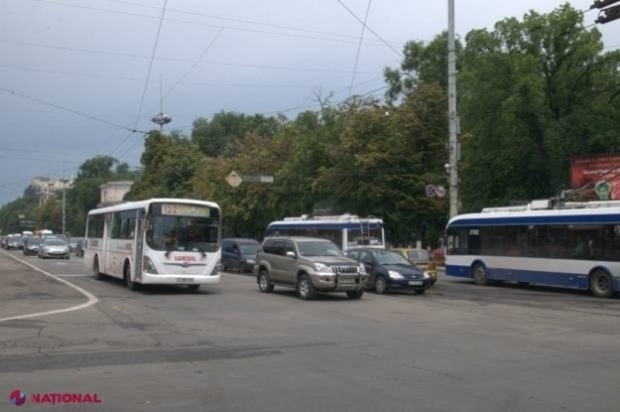 Traficul rutier în centrul Chișinăului, SUSPENDAT în zilele de sămbătă și duminică