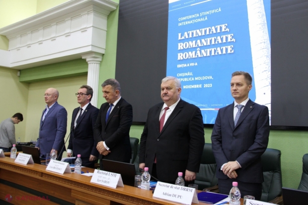 FOTO // Conferința științifică internațională „Latinitate, Romanitate, Românitate”, ediția a VII-a, desfășurată cu sprijinul DRRM. Adrian Dupu: „Guvernul României sprijină educația în R. Moldova prin multe proiecte”