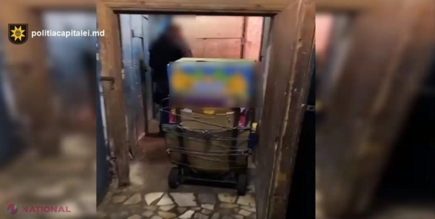 VIDEO // Alcool CONTRAFĂCUT, vândut în cutii de BANANE pe teritoriul piețelor din Chișinău