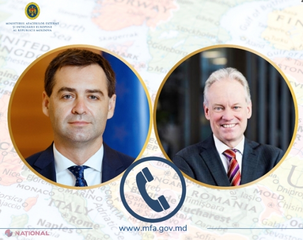 Vicepremierul Popescu, discuții cu Gert Jan Koopman de la Direcția Generală Vecinătate și Negocieri de Extindere a UE: Raportul privind progresele R. Moldova în implementarea celor nouă recomandări ale CE, așteptat la finele lunii octombrie