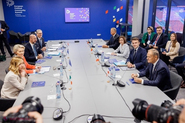 Declarația liderilor din România, Franța, Germania, Italia, Polonia, Marea Britanie și ai UE, după întâlnirea cu Maia Sandu: „Mai mulți prieteni ai R. Moldova s-au reunit la aceeași masă pentru a discuta despre pacea și stabilitatea statului nostru”