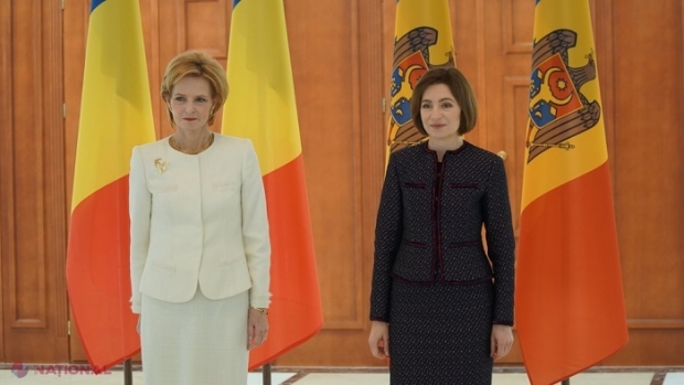 Majestatea Sa Margareta, Custodele Coroanei, a discutat la Chișinău cu președinta Maia Sandu despre eforturile R. Moldova pentru pregătirea începerii negocierilor de aderare la UE