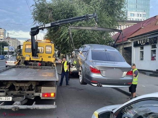 Un șofer beat criţă și drogat, prins de Poliție pe o stradă din Chișinău 