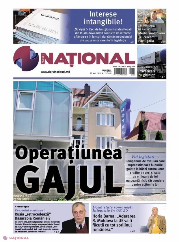 Operațiunea GAJUL pusă în practică la Banca de Economii