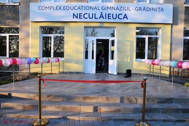 FOTO // Un nou proiect ambițios, implementat de echipa lui Ilan Șor: La Neculăieuca a fost creat Complexul educațional gimnaziul-grădinița: „Complexele educaționale reprezintă singura SOLUȚIE atât pentru grădinițe, cât și pentru gimnazii”