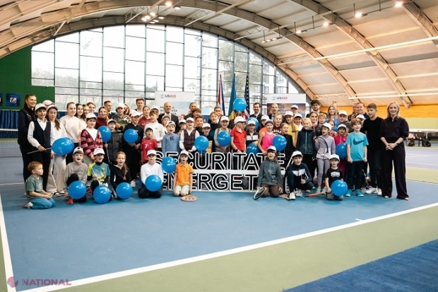 Investiții de 330 de mii de dolari la Școala Sportivă Specializată de Tenis din Chișinău, făcute de SUA: Ușile și ferestrele au fost schimbate și a fost instalat un sistem nou de încălzire