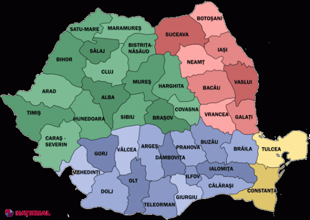 Se schimbă harta României