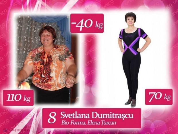 O profesoară din Chişinău a SLĂBIT 70 de kilograme într-un an şi patru luni. N-o să credeţi ce a motivat-o