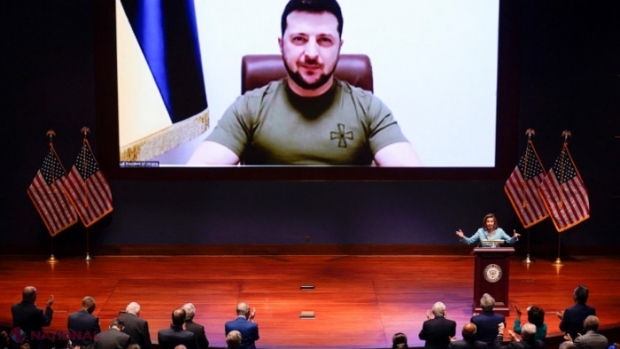 Discurs integral // Volodimir Zelenski, aplaudat în Congresul SUA după ce a cerut ajutor pentru Ucraina: „Aduceți-vă aminte de Pearl Harbor! Țara noastră trece prin aceleași lucru în fiecare zi acum”