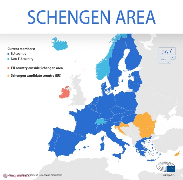 Care sunt AVATAJELE pentru România, dacă va intra în spaţiul Schengen. Beneficiile se răsfrâng și asupra BASARABENILOR cu pașapoarte românești. Decizia ar urma să aibă loc în câteva luni