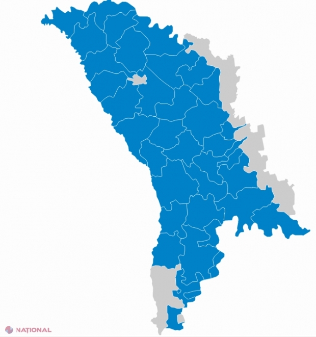 PSRM - 83, 36%, „ACUM” - 73,5% și PD - 72,26%. Raioanele în care acești concurenți electorali au luat cele mai ÎNALTE scoruri electorale