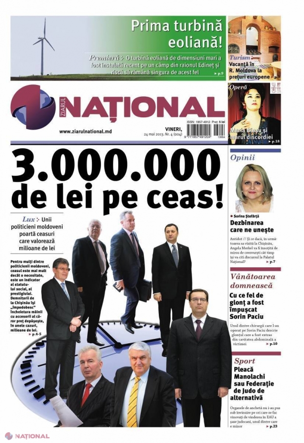 3.000.000 de lei pe ceas!