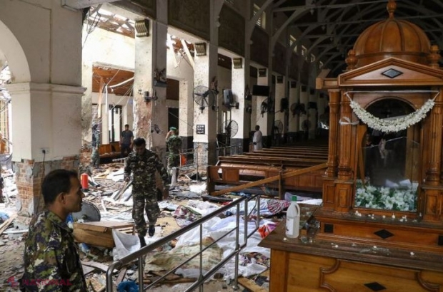 MASACRUL din Sri Lanka: Bilanţul atacurilor a ajuns la 290 de morţi şi cel puţin 500 de răniţi. Zeci de străini, printre victime