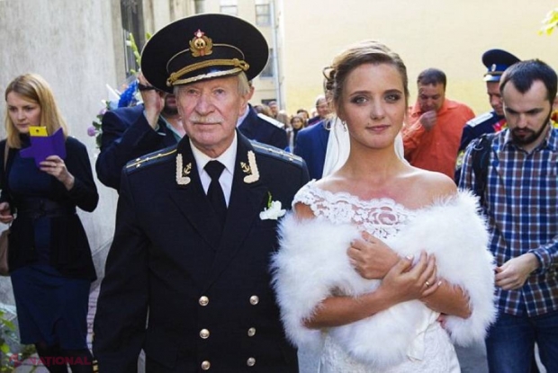 Un mare actor rus s-a recăsătorit la 84 de ani. Mireasa - cu 60 de ani mai tânără!