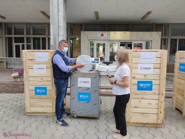 COVID-19 // OMS a donat R. Moldova AUTOCLAVE pentru decontaminarea deșeurilor infecțioase