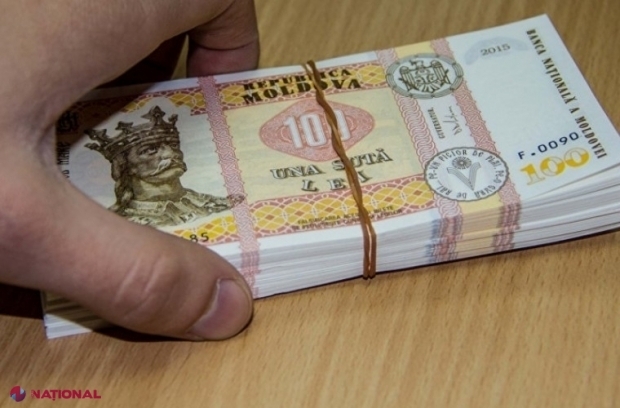 R. Moldova: Numărul persoanelor care primesc salarii de peste 10 000 de lei lunar a crescut de 4,5 ori în ultimii cinci ani. Câți angajați mai sunt remunerați cu sume sub 3 000 de lei