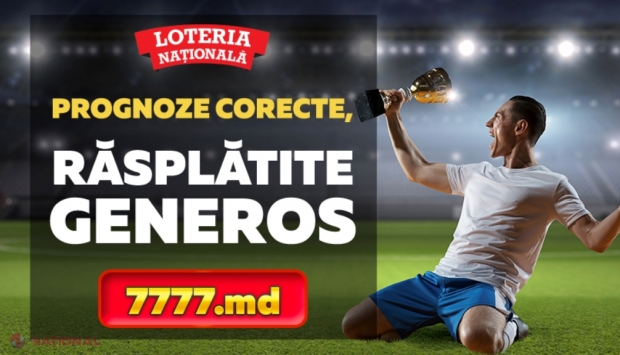 Câștigurile din secțiunea Sport de pe 7777.md au depășit 50 MILIOANE de lei în aprilie. Profitați ACUM de ofertele de pe 7777.md