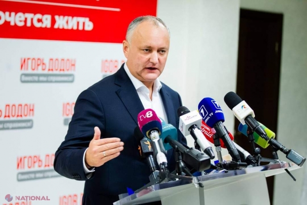 Maia Sandu l-a trimis la plimbare pe Dodon, care a decis să mai joace pentru ultima dată rolul de preşedinte.