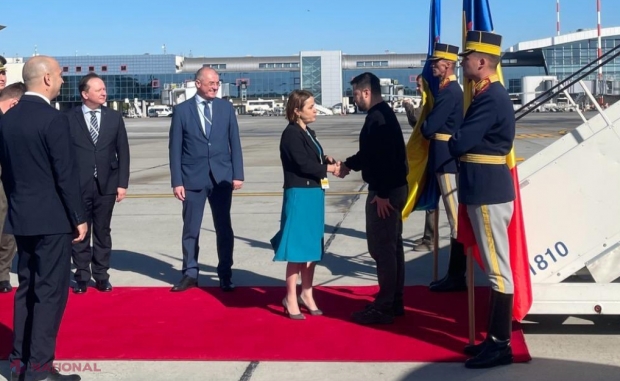Primul mesaj al lui Zelenski la sosirea în România: „Această vizită va fi benefică pentru ambele națiuni”