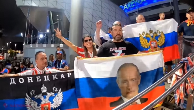 VIDEO // Tatăl lui Novak Djokovic a ținut steagul lui Putin și a participat la o manifestație pro-Rusia la Melbourne