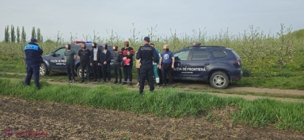 Încă nouă bărbați din Ucraina au fost prinși trecând ilegal frontiera cu R. Moldova: Au achitat câte 7 000 de dolari pentru a fugi de războiul lui Putin