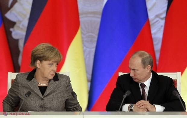 „Financial Times” dezvăluie DETALII ȘOCANTE de la discuția secretă dintre Merkel și Putin