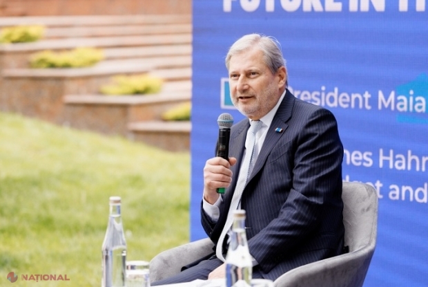 Comisarul european Johannes Hahn, decorat cu „Ordinul de Onoare” la Chișinău