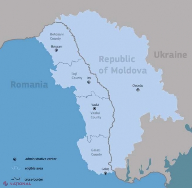 România și R. Moldova au la dispoziție un buget de 77,3 milioane de euro, acordat de Comisia Europeană pentru proiecte ce urmează a fi implementate până în 2029 la Iași, Botoșani, Vaslui, Galați și pe întreg teritoriul republicii noastre