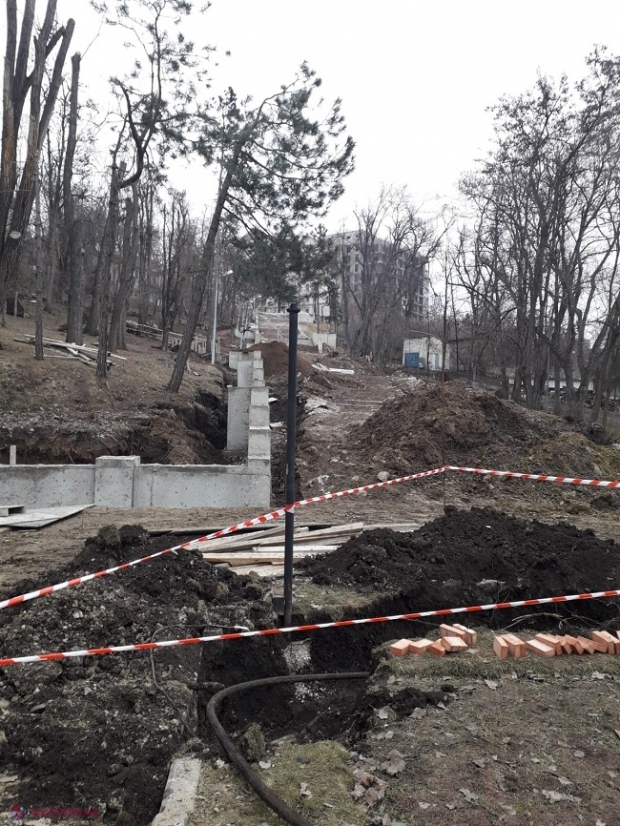 Proiectul de un MILION de euro, finanțat de București: Aproape jumătate dintre treptele scării din granit din Parcul „Valea Morilor”, reparate