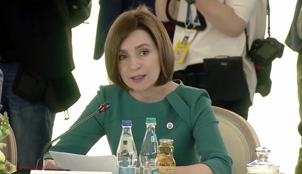 VIDEO // Maia Sandu, în cadrul sesiunii plenare a Summitului CPE de la Bulboaca: „Acest summit este o expresie clară a UNITĂȚII, puterii și hotărârii noastre de a acționa împreună ca o singură familie”