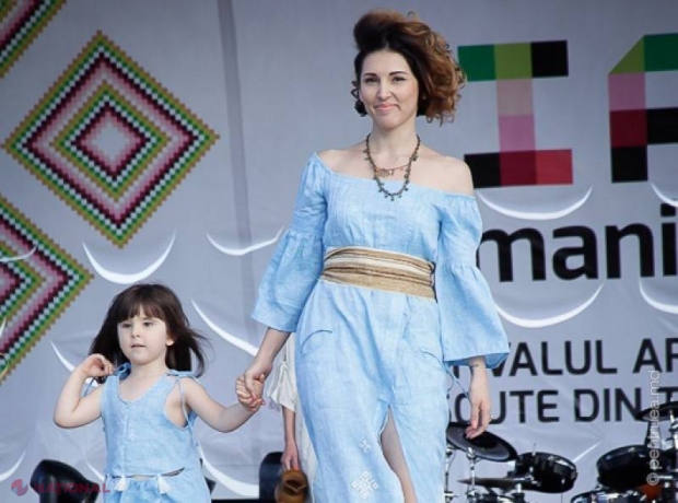 FOTO // Ce poate face fiica Taniei Cergă la doar trei ani