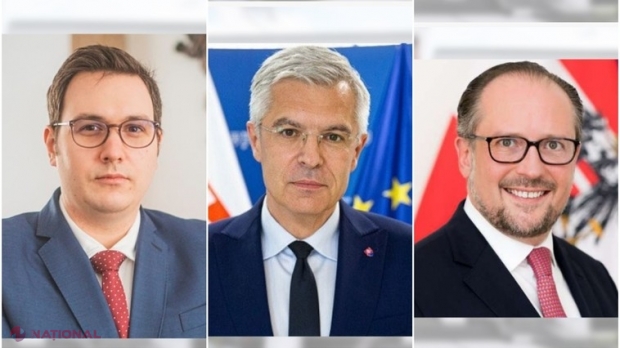 Miniștri de EXTERNE ai formatului TRILATERAL „Slavkov” vin mâine la Chișinău