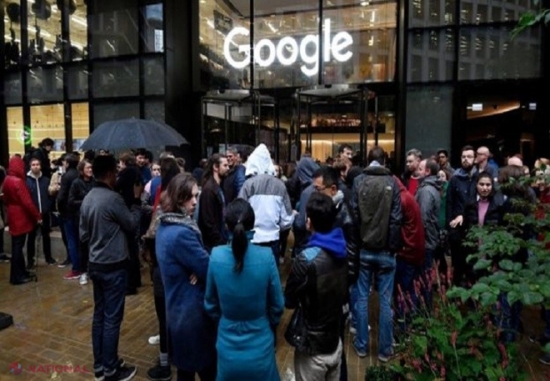 Angajații GOOGLE – marș de protest din cauza comportamentului companiei față de femei