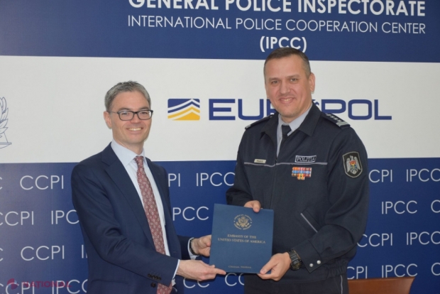 Biroul INTERPOL de la Chișinău, dotat cu tehnologii de ultimă oră, datorită sprijinului SUA