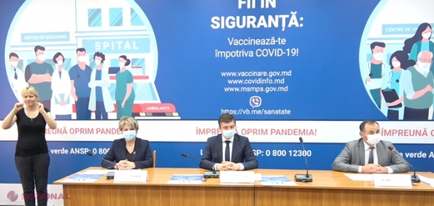 VIDEO // R. Moldova și-a vaccinat abia 1,2% din populație cu ambele doze de vaccin anti-COVID-19. Rata de imunizare cu prima doză depășește 7%