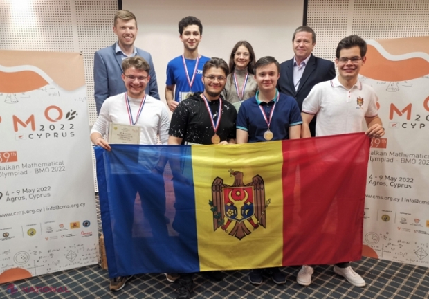 ARGINT și BRONZ pentru R. Moldova la Olimpiada Balcanică de Matematică
