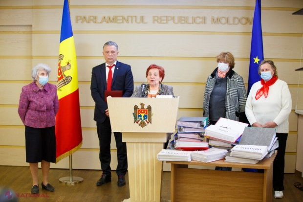 Partidul „ȘOR” insistă să fie inclus pe ordinea de zi și VOTAT de către Parlament proiectul care prevede alocarea ajutorului unic de 10 000 de lei pentru moldoveni. Fotescu a adus o parte dintre cele 200 de mii de semnături în susținerea inițiativei