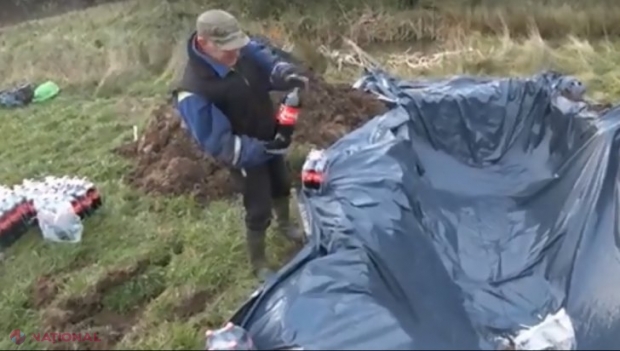 VIDEO // A săpat o groapă şi a turnat 12.000 de litri de Coca-Cola în ea. Ce s-a întâmplat după câteva ore