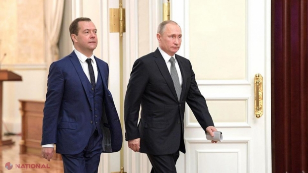 Guvernul Federaţiei Ruse, în frunte cu Dmitri Medvedev, a DEMISIONAT