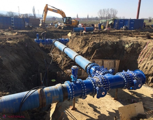 DOC // România va construi o conductă pe sub râul Prut pentru a asigura locuitorii din raioanele Nisporeni, Ungheni, Fălești și Glodeni cu apă potabilă
