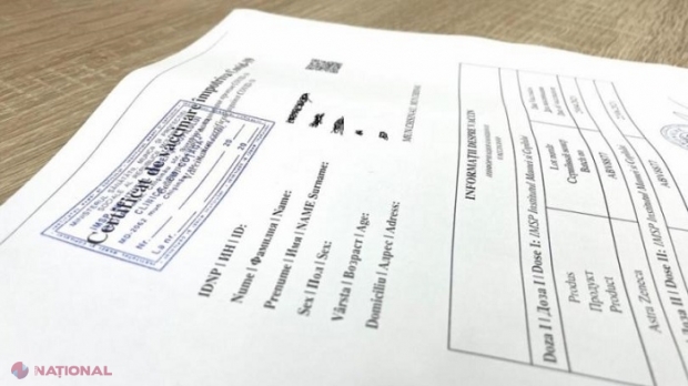 Amendă de 175 000 de lei pentru o tânără care lua bani în schimbul unor certificate de vaccinare împotriva COVID-19, fără ca persoanele să fie imunizate în mod real