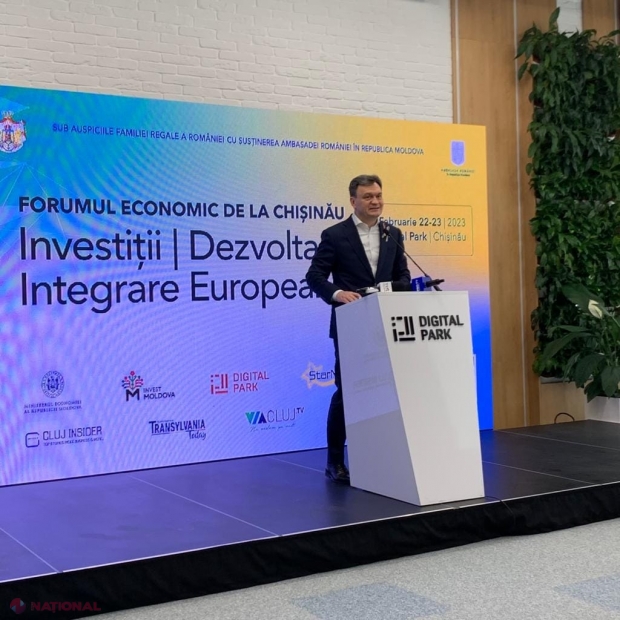 VIDEO // Forumul Economic „Investiții/ Dezvoltare/ Integrare Europeană”, organizat sub auspiciile Familiei Regale a României, o nouă oportunitate pentru R. Moldova. Premierul Recean a prezentat NOUĂ motive pentru a INVESTI în republica noastră