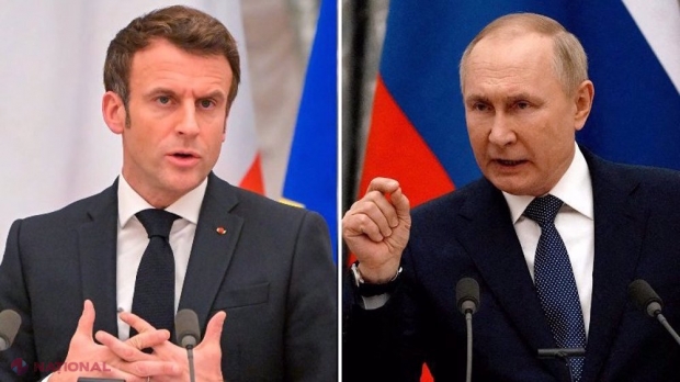 Putin l-a avertizat pe Macron cu privire la potenţialele „consecinţe CATASTROFALE” ale unor atacuri ucrainene asupra centralei nucleare de la Zaporojie