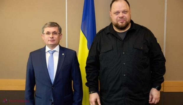 Președintele Radei Supreme a Ucrainei, Ruslan Stefanchuk, la Chișinău pentru a susține un discurs în ședința plenară a Parlamentului 