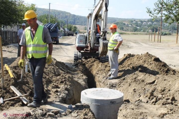 Apă bună în R. Moldova, pe bani românești