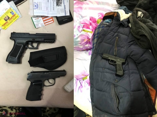 VIDEO // ATACURI cu arma în mai multe magazine din Chișinău: Vânzătoarele, somate să le dea hoților toți banii din aparatele de casă