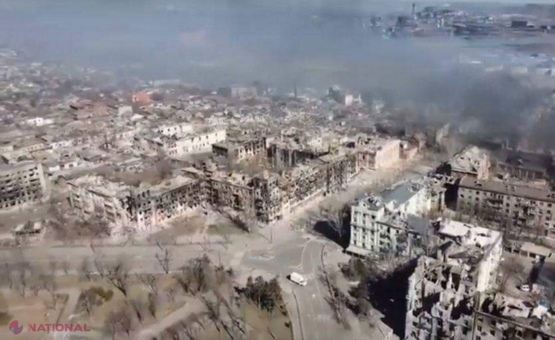 Preşedintele rus Vladimir Putin s-a deplasat în oraşul ucrainean devastat de ruşi, Mariupol