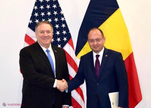Întâlnire la nivel înalt România-SUA la NATO: Bogdan Aurescu și Mike Pompeo au discutat și despre situația politică din R. Moldova